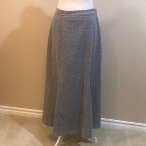 Monterey Bay Clothing Co. Cotton Blend Flare Maxi Skirt w/Lining-Size 8P